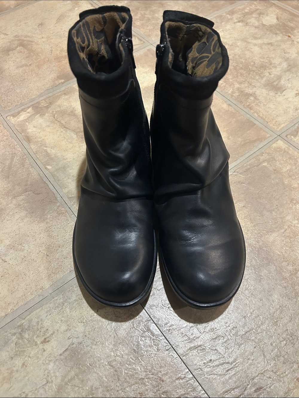 Fly London Black Women's Ankle Boots - Sleek Everyday Style